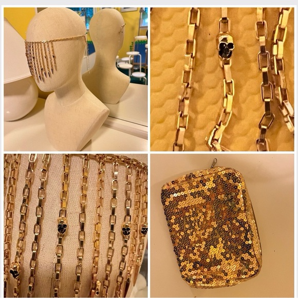 COPY - 🎃Halloween combo: harem princess gown set & golden jewelry - Picture 2 of 16